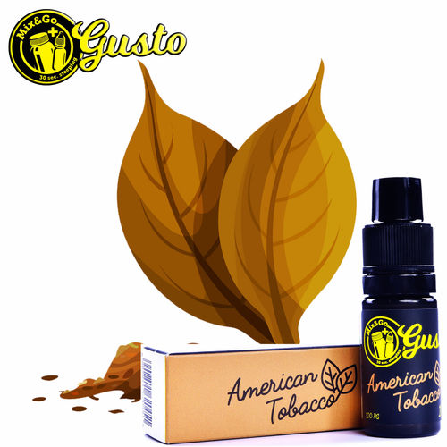 American Tobacco 10ml - Aroma Gusto