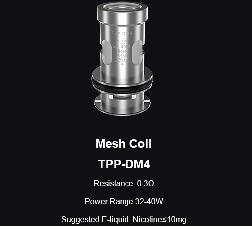 TPP COIL - VOOPOO 0,30 OHM (pack 3 unidades)
